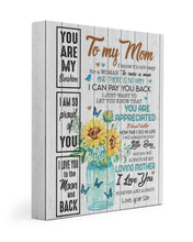 Load image into Gallery viewer, Sunflowers Gift For Mom You Will Always Be My Loving Mother Matte Canvas
