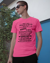Load image into Gallery viewer, I'm A Spolied Husband But Not Yours  - Awesome Wife Was Born In February Guys Tee
