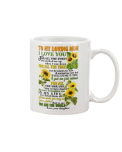 Load image into Gallery viewer, Giving For   Mom Love You With All My Heart Custom Design Mug
