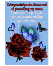 Load image into Gallery viewer, Butterfly Calling My Name Gift For Lover Vertical Poster
