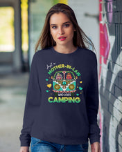 Load image into Gallery viewer, Just A Mother-in-law Who Loves Camping Trending Sweatshirt
