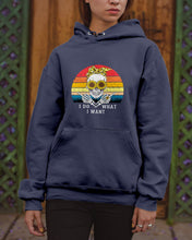 Load image into Gallery viewer, I Do What I Want Skull Sunflower Special Custom Design Hoodie
