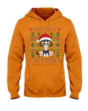 Load image into Gallery viewer, Merry Catmas Cute Funny Gifts Hoodie
