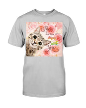 Load image into Gallery viewer, The Best Time Is Staying With You Roses With Cat Gift For Cat Lovers Guys Tee
