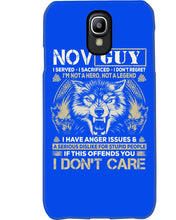 Load image into Gallery viewer, November Guy I Am Not A Hero Not A Legend I Have Anger Issues Birthday Gift Phone case
