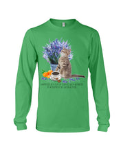 Load image into Gallery viewer, Cat With Coffee Is The Satisfaction Gift For Cat Lovers Unisex Long Sleeve
