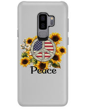 Load image into Gallery viewer, Peace Sign Sunflower Birthday Gift For Girls Phone case
