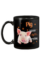 Load image into Gallery viewer, Pig Kisses Fix Everything Gift For Pig Lovers Mug
