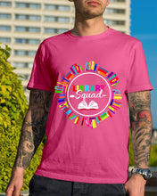 Load image into Gallery viewer, Librarian Library Squad Special Custom Design For Book Lovers Guys Tee
