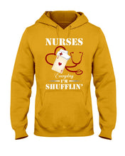 Load image into Gallery viewer, Nurses Everyday I’m Shufflin’ Custom Design Gift For Nurse Hoodie

