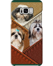 Load image into Gallery viewer, Three Cute Shih Tzu In Bag Gift For Dog Lovers Phone case
