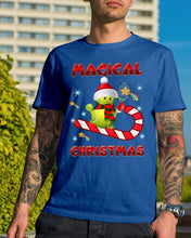 Load image into Gallery viewer, Tennis Players Magical Christmas Snowman Gift For Women Guys Tee
