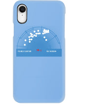 Load image into Gallery viewer, Pinpoint The Location In The Space Blue Phone case
