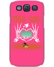 Load image into Gallery viewer, This Girl Loves Halloween Gift For Girls Phone case
