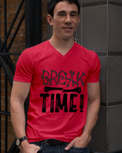 Load image into Gallery viewer, Break Bone Time White Background Gift For Women Guys V-Neck
