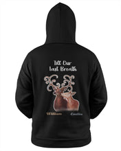 Load image into Gallery viewer, Custom Name Deers Gift For Boyfriend Till Our Last Breath Hoodie
