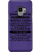 Load image into Gallery viewer, Increible Esposa Nacida En Diciembre Birthday Meaningful Gift Phone case
