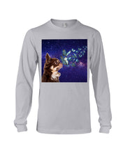 Load image into Gallery viewer, Chihuahua Blue Butterflies Sky Gift For Dog Lovers Unisex Long Sleeve
