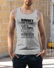 Load image into Gallery viewer, I'm Already Taken By December Sexy And Crazy Girl For Birthday Gift Unisex Tank Top
