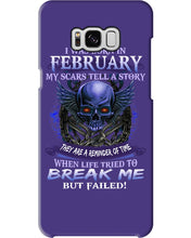 Load image into Gallery viewer, They Are A Reminder Of Time When Life Try To Break Me Gift For February  Men Phone case
