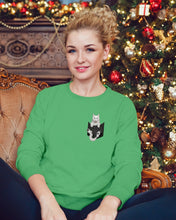Load image into Gallery viewer, Cat In Your Front Pocket Great Gift For Cat Lovers Sweatshirt
