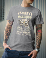 Load image into Gallery viewer, I'm Already Taken By A Sexy Crazy Woman Custom Design Guys Tee
