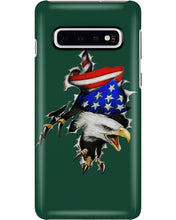 Load image into Gallery viewer, Eagle Giant Scratch USA Flag Gift For Women Phone case
