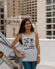 Load image into Gallery viewer, I See Every Morning Is A Schnauzer Who Loves Me Ladies Flowy Tank

