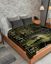 Load image into Gallery viewer, Proposal Full Moon Believe Deep In Your Heart Husband Gift For Wife Sherpa Blanket
