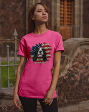 Load image into Gallery viewer, English Cocker Spaniel US Sunflower Gift For Dog Lovers Guys Tee
