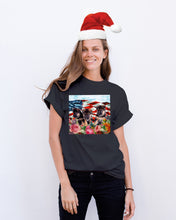 Load image into Gallery viewer, American Flag Sky Flower German Shepherd Gift For Dog Lovers Guys Tee
