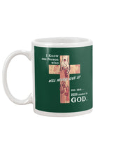 Load image into Gallery viewer, I Know One Person Who Will Never Give Up  Special Custom Design Mug
