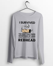 Load image into Gallery viewer, I Survived The Great Toilet Paper Shortage Of 2020 Unisex Long Sleeve
