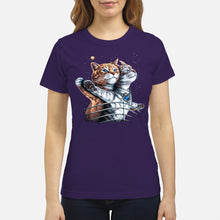 Load image into Gallery viewer, Vintage Funny Cat Love Trending Gift For Cat Lovers Ladies Tee
