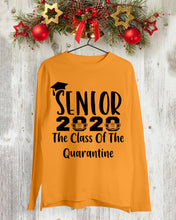 Load image into Gallery viewer, Senior 2020 The Class Of The Quarantine Unique Custom Design Unisex Long Sleeve

