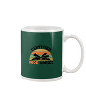 Load image into Gallery viewer, Certified Book Addicts Retro Vintage Gift For Books Lovers Mug
