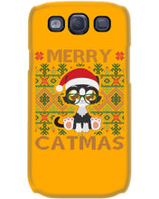 Load image into Gallery viewer, Merry Catmas Cute Funny Gifts Phone case
