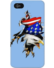 Load image into Gallery viewer, Eagle Giant Scratch USA Flag Gift For Women Phone case
