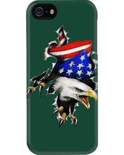 Load image into Gallery viewer, Eagle Giant Scratch USA Flag Gift For Women Phone case
