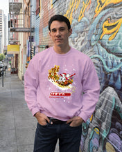 Load image into Gallery viewer, Baseball Xmas Sleigh Loading Gift For Baseball Lovers Sweatshirt

