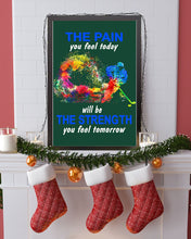 Load image into Gallery viewer, The Pain You Feel Today Will Be The Strength Gift For Women Vertical Poster
