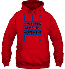 Load image into Gallery viewer, New Order Facd 501981 Movement Simple Unique Custom Design Hoodie
