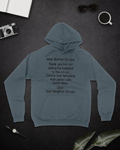 Load image into Gallery viewer, Daughter In Law Gift For Mother In Law I Know How Tempting That Option Was Some Days Hoodie
