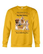 Load image into Gallery viewer, They Start Collecting Lots Of Corgis Trending For Dog Lovers Sweatshirt
