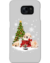 Load image into Gallery viewer, Funny Golden Retrievers Sleep In Red Boots Gift For Dog Lovers Phone case
