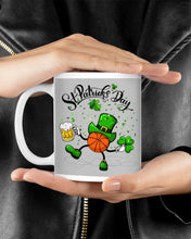 Load image into Gallery viewer, Basketball Saint Patrick's Day Gift For Basketball Lovers Mug
