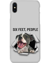 Load image into Gallery viewer, Pitbull Six Feet People Gift For Pitbull Lovers Phone case
