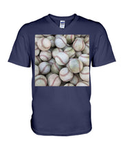 Load image into Gallery viewer, Lovely Phone Case Baseball Full Of Balls Gift For  Baseball Lovers Guys V-Neck
