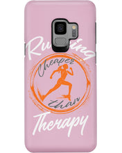 Load image into Gallery viewer, Running Cheaper Than Therapy Gift For Running Lovers Phone case
