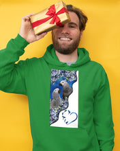 Load image into Gallery viewer, Magical Gray Couple African Parrot Gift For Bird Lovers Hoodie
